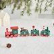 thumbnail image 4 of Juego de Decoración Navideña de Escritorio con Figuras de Tren de Madera, 4 of 7