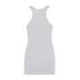 thumbnail image 2 of Next Level - Top sin mangas Tri-Blend espalda nadador para chica mujer (Blanco Jaspeado), 2 of 3