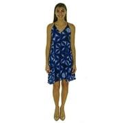 Calvin Klein Women's Racerback Chiffon Trapeze Dress