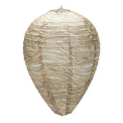 Flying Hanging Wasp Bee Trap Fly Insect Simulated Wasp Nest Effective Safe Non-Toxic Hanging Wasp Deterrent