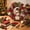 E, variant on Xmas 3D Fabric Poke Wreath DIY Kit, Christmas Wreath DIY Kit for Adults,Santa