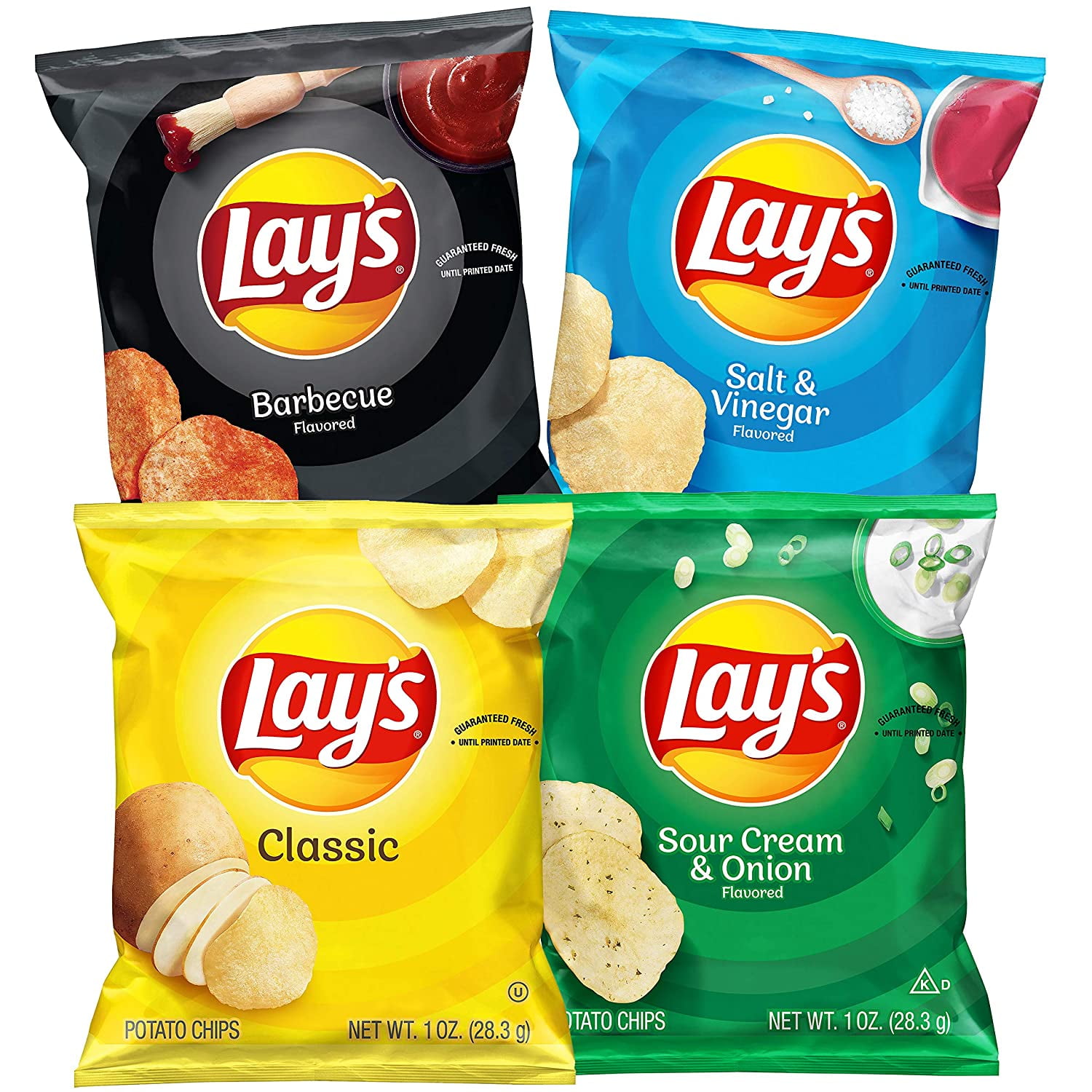 Lay S Potato Chip Variety Pack Count Walmart Com