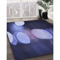 thumbnail image 2 of Ahgly Company Indoor Square Patterned Medium Slate Blue Area Rugs, 5' Square, 2 of 6