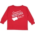 thumbnail image 3 of Inktastic Someone in Montana Loves Me Boys or Girls Long Sleeve Toddler T-Shirt, 3 of 5