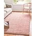 thumbnail image 3 of Unique Loom 3145951 5 x 8 ft. Davos Shag Rectangular Rug, Aqua, 3 of 4