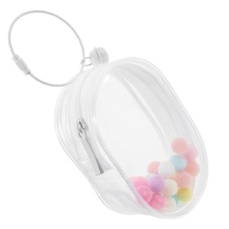 Clear PVC Doll Carrier Bag - Transparent Figure Display Pouch For Toddlers, Travel & School