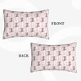 thumbnail image 2 of Pofeuu Heart Cat Print Polyester Microfiber Plush Pillowcases, Super Soft and Cozy Pillow Case Covers with Envelop Closure（Pillow core not included）-20"x30", 2 of 6