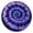 Blue Purple Tie, variant on Colorful Tie Dye Mandala Pattern Round Fitted Tablecloth with Elastic Edge,Dining Table Cover Waterproof,Outdoor Round Tablecloth for Camping,Dining,Indoor and Outdoor