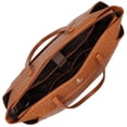 thumbnail image 4 of Bolso Weekender ELLE Compass de Cuero Vegano 32L Marrón, 4 of 9
