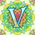 thumbnail image 1 of 5D DIY Mandala Letra V Kit Del 30x30cm, 1 of 9