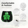thumbnail image 4 of Fotbe St Patrick's day Pattern Womens High Waist Running Shorts Athletic Workout Quick Dry Shorts for Women with Pockets Gym Yoga Summer Shorts-Medium, 4 of 7