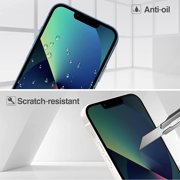Xpression Screen Protector for Apple iPhone 14 (6.1) Privacy Screen Protector Anti Spy 9H Dark Tempered Glass Screen Film Guard Case Friendly - Black