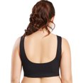 thumbnail image 5 of Magazine Plus Size Seamless Wireless Racerback Bra for Pregnant Basic Brassiere 4XL-6XL, 5 of 6