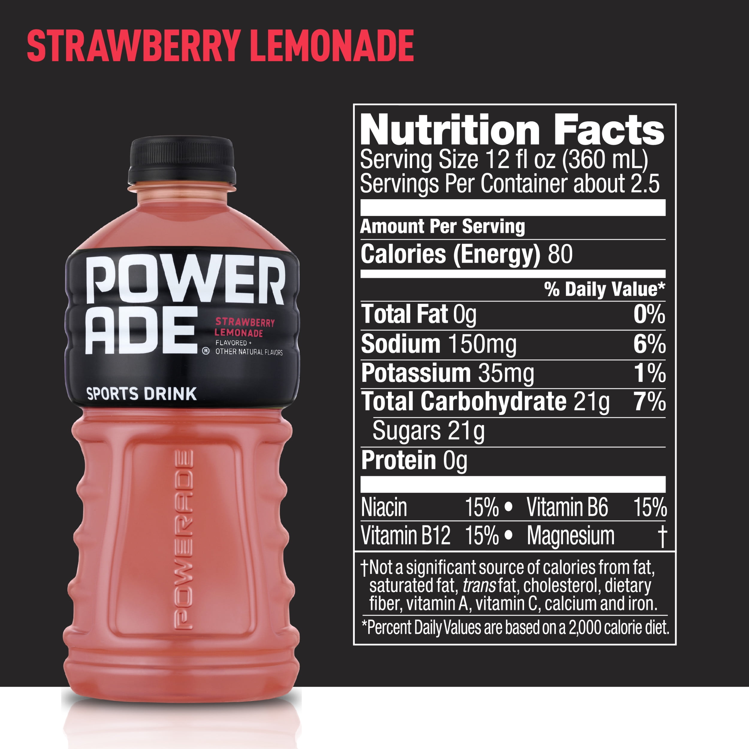 Powerade Label Nutrition Facts Labels For Your Ideas | Hot Sex Picture