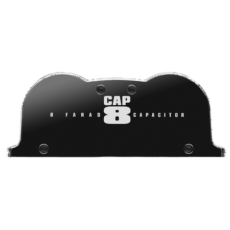 BOSS Audio CAP8 8 FARAD LED Digital Voltage Car Audio Power Capacitor