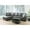 Gray, variant on Starhome L Shaped Denim Couch with Storage Ottoman(Pillows Included) Microfiber