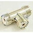 thumbnail image 2 of Dual Cable T Connector - SO-239 to SO-239, 2 of 2
