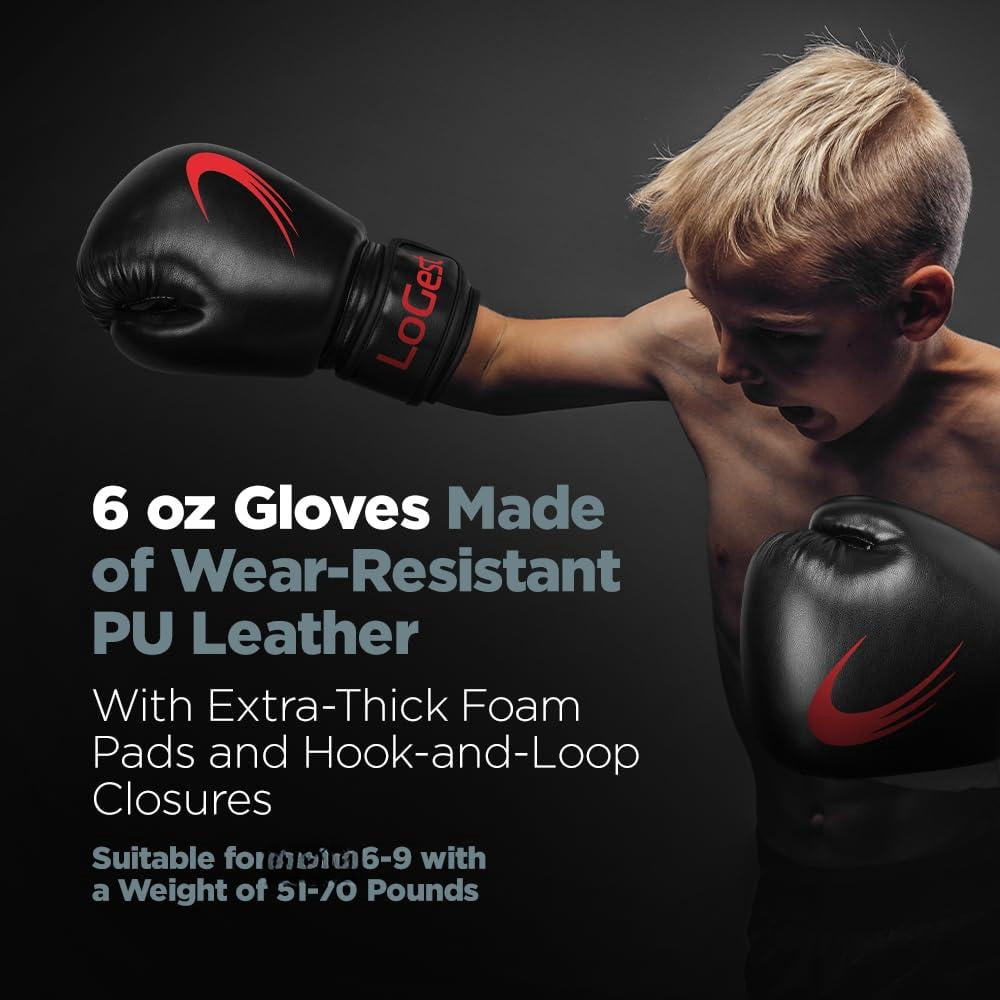 Punching Bag For Boxing Set - Suitable Bags 3-8 Years Of Gloves & Hand Wraps Included Mma Kickboxing Muay Thai Karate