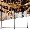 thumbnail image 2 of 2.3m/90Inch Black Arch Wedding Arch Backdrop Stand for Party Ceremony Decorations Photography Background, Garden Arbor Flower Balloon Arch Frame Stand Wedding Centerpieces Flower Dispaly Rack, 2 of 9