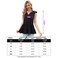 thumbnail image 5 of Ruffle Cap Sleeve Tunic Tops For Women Loose Babydoll Shirt Blouse, 5 of 5