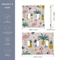 thumbnail image 2 of Yayeee Toggle Light Switch Wall Plate 3-Gang 6.37"x4.48" Decorative Outlet Cover, Flamingo Pattern, 2 of 7