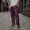 Purple, variant on Mens Mesh Lining Pants Elastic Waist Solid Color Zipper Pocket Lightweight Breathable for Daily Sport