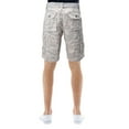 thumbnail image 2 of RAW X Mens Belted 12.5" Inseam Knee Length Cargo Shorts, Sand Camo, 44, 2 of 7