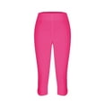 thumbnail image 5 of frariair Women's Fashion Cutout Detail Yoga Pants Moisture Wicking Fabric Ideal For Pilates Running And Stylish Activewear Everyday Wear Hot Pink, 5 of 5