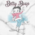 thumbnail image 2 of Betty Boop Winter Sports Skiing Short Sleeve Women's Graphic Tee Brisco Brands S, 2 of 6