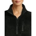 thumbnail image 5 of No Boundaries Junior's Plush Quarter Zip Pullover, 5 of 5