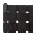 thumbnail image 4 of SAFAVIEH Darryl Outdoor Patio 5 Piece Conversation Set, Black, 4 of 11