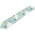 thumbnail image 5 of Coolnut 13"x70" Rectangle Cute Kids Unicorns Pattern Printed Table Runner for Wedding Birthday Holiday, 5 of 5