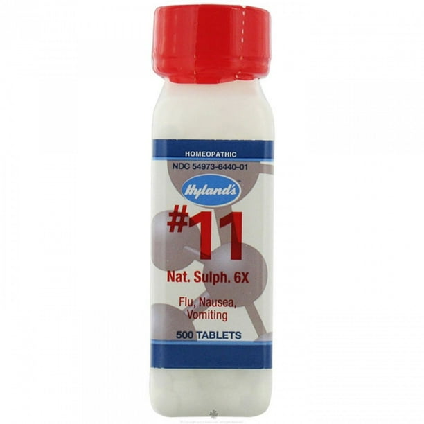 Hyland's Cell Salts 11 Natrum Sulphuricum 6X Tablets, Natural