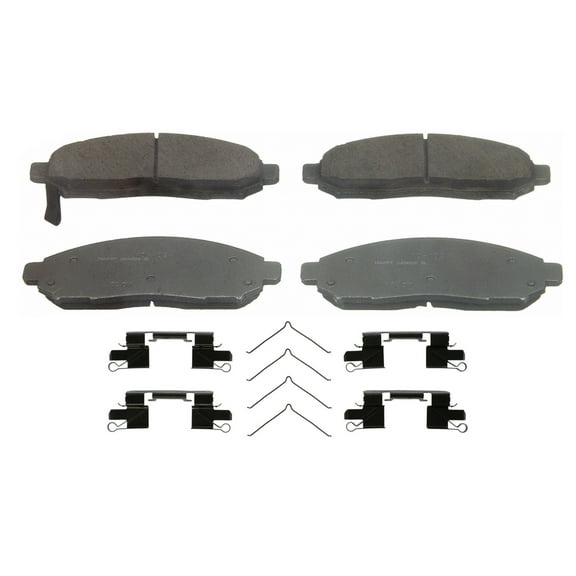 Wagner ThermoQuiet QC1094 Ceramic Disc Brake Pad Set Fits select: 2005-2015 NISSAN FRONTIER, 2005-2012 NISSAN PATHFINDER