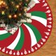 thumbnail image 4 of Adorno clásico de falda navideña Cuello navideño para el hogar Adorno navideño para fiestas de invierno, 4 of 5