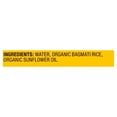 thumbnail image 4 of (12 Pack) Tasty Bite Organic Basmati Rice, 8.8 oz, 4 of 4
