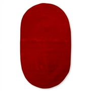 Seed Sprout - Chenille Braided Rug, Red