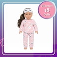 thumbnail image 3 of My Life As Clouds Pajama Fashion Set for 18-Inch Dolls, 3 Pieces, 3 of 9