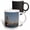 Multicolor, variant on 3drose, Greece, Peloponnese, Gulf of Corinth, Patra, Rio Antirio Bridge, Dawn, 11oz Two-tone Black Mug
