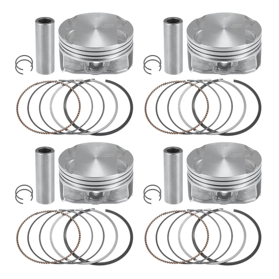 Unique Bargains 12578324 Engine Piston and Pin Assembly for Buick LaCrosse 2.4L 2010-2016 Durable Metal 1 Set Titanium Tone