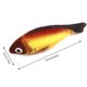 thumbnail image 2 of Gato Juguetes Pez Goldfish Crinkle Sonido Juguetes Suaves y Duraderos Juguetes Interactivos Gato para Ejercicio Interior 8.6 Pulgadas, 2 of 3