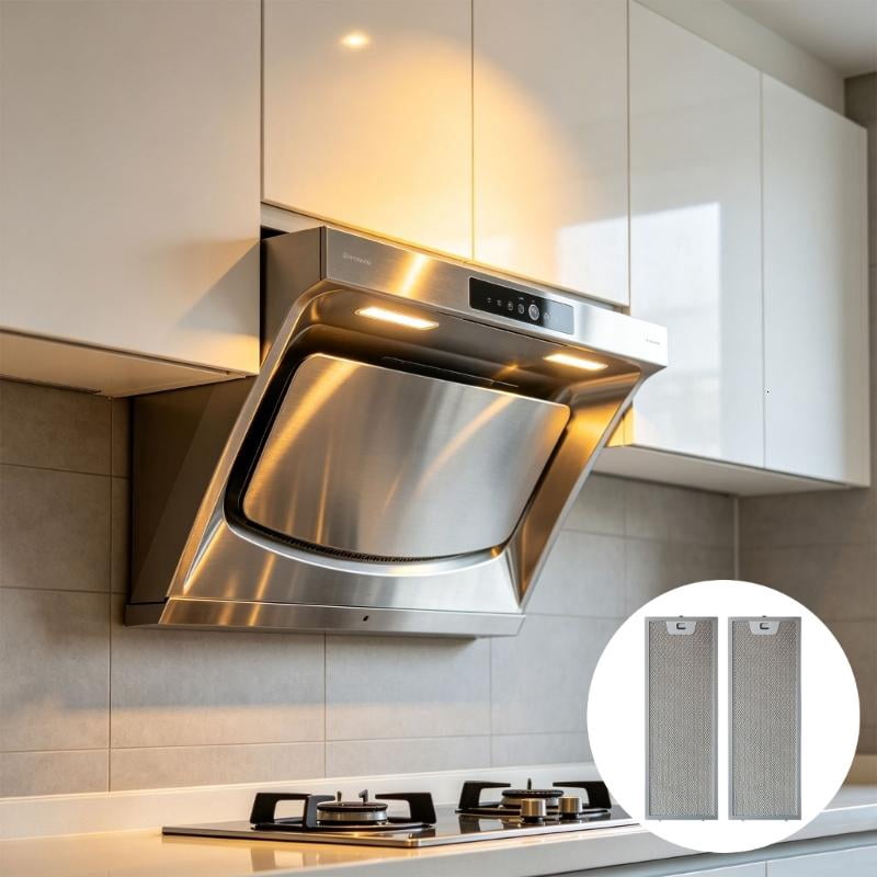 CEORPER Premium Aluminum Range Hood Filters Easy To Clean And Reusable