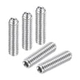 thumbnail image 1 of Ball Point Set Screws, M3 x 10mm 304 Stainless Steel Metric Spring Hex Socket Screw 10pack, 1 of 7