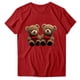 thumbnail image 2 of RKSTN Women's Valentine's Day Cotton T Shirts Oversized Crewneck Valentine Graphic Print Short Sleeve Shirt Pullover Tops Womens Casual Round Neck Plus Size Loose Fits Comfy Summer Baisc Tee Shirts, 2 of 8