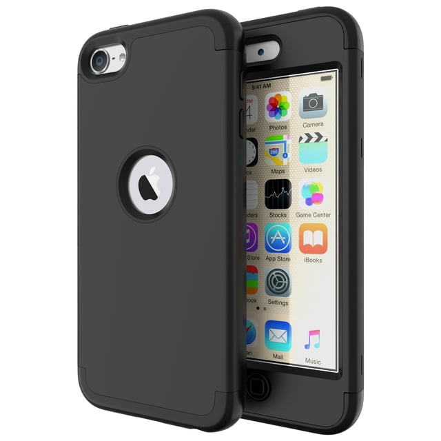 Étui pour iPod 7e 6e 5e Génération, Étui Robuste Knox Armor pour Apple iPod Touch 5e/6e/7e Génération, Vert