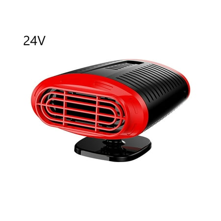 

GiliGiliso Clearance Universal 24V Winter Car Heater Rotatable Defogging Heater Fast Heating Heater