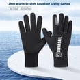 thumbnail image 1 of Los guantes de buceo de neopreno mantienen el calor para bucear, remar, surfear, deportes acuáticos, guantes, 1 of 9