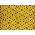 thumbnail image 1 of Ahgly Company Machine Washable Indoor Rectangle Solid Yellow Modern Area Rugs, 5' x 8', 1 of 4