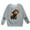 Grey, variant on Pullover Sweatshirts for Girls Cute Cow Print Kids Boys Casual Crewneck Top 3-4 Years,Black
