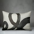 thumbnail image 3 of Creative Products Curvy Lines 20 x 14 Spun Poly Pillow, 3 of 3